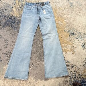 Express Women's 70’s flare mid rise jean
